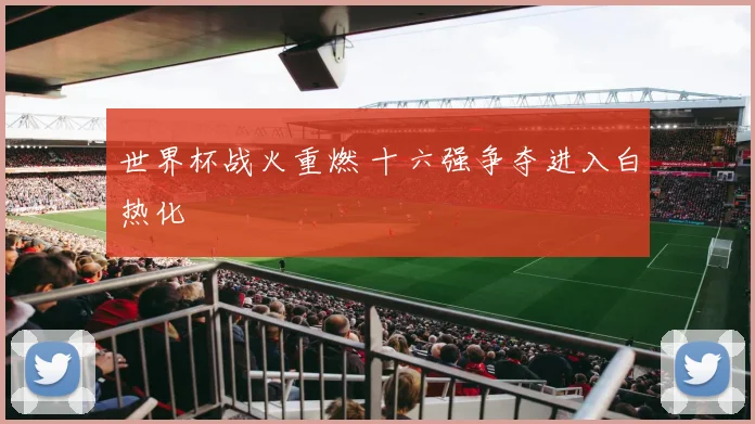 世界杯战火重燃 十六强争夺进入白热化